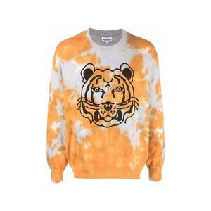 Kenzo Orange Cotton Men's Sweatshirt